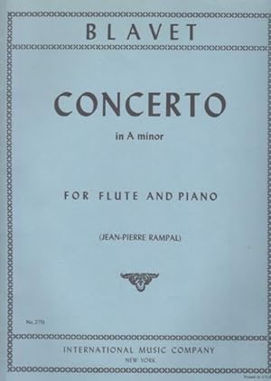 Flute Concerto in a minor - Flute & Piano