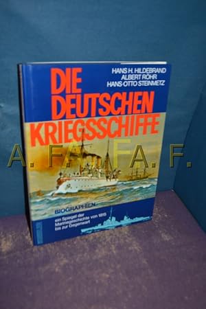 Seller image for Die deutschen Kriegsschiffe (Ein Spiegel der Marinegeschichte von 1815 bis zur Gegenwart Band 3) for sale by Antiquarische Fundgrube e.U.