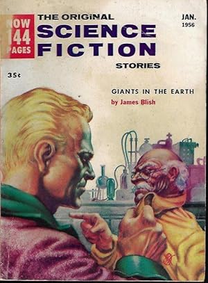 Image du vendeur pour The Original SCIENCE FICTION Stories: January, Jan. 1956 ("Giants in the Earth") mis en vente par Books from the Crypt