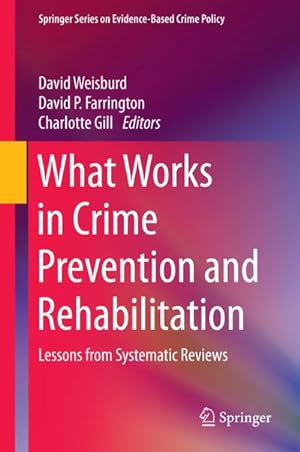 Seller image for What Works in Crime Prevention and Rehabilitation for sale by BuchWeltWeit Ludwig Meier e.K.