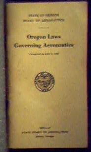 Oregon Laws Governing Aeronautics