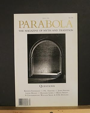 Imagen del vendedor de Parabola: The Magazine of Myth and Traditions; Volume XIII, Number 3, Fall 1988 a la venta por Tree Frog Fine Books and Graphic Arts