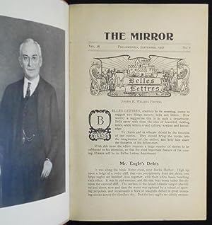 The Mirror vol. 28 nos. 1-10 Sept. 1907-June 1908 [Central High School, Philadelphia]
