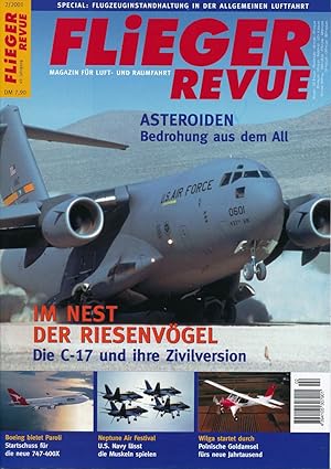 Bild des Verkufers fr Flieger Revue. Magazin fr Luft- und Raumfahrt. hier: Heft 2/2001 (49. Jahrgang). zum Verkauf von Versandantiquariat  Rainer Wlfel