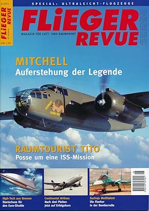 Bild des Verkufers fr Flieger Revue. Magazin fr Luft- und Raumfahrt. hier: Heft 6/2001 (49. Jahrgang). zum Verkauf von Versandantiquariat  Rainer Wlfel
