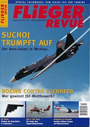 Bild des Verkufers fr Flieger Revue. Magazin fr Luft- und Raumfahrt. hier: Heft 10/2001 (49. Jahrgang). zum Verkauf von Versandantiquariat  Rainer Wlfel
