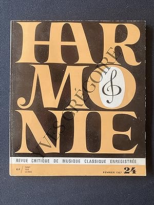 HARMONIE-N°24-FEVRIER 1967