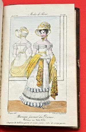 Bild des Verkufers fr Journal des dames et des modes [ Recopilacin de grabados, 1820-1822 ] zum Verkauf von Andarto B.