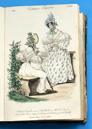 Bild des Verkufers fr Journal des dames et des modes [ Recopilacin de grabados. 1834 ] zum Verkauf von Andarto B.