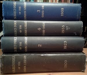 Subject-Index of the London Library St James's Square, S.W. 1 (4 Volumes)