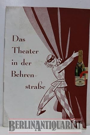 Image du vendeur pour Programm: "Meine Tochter -- deine Tochter. Ein Spiel in drei Partien" Von Leo Lenz und Ralph Arthur Roberts. mis en vente par BerlinAntiquariat, Karl-Heinz Than