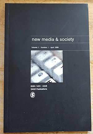 Seller image for new media & Society April 1999 Volume 1 Number 1 for sale by Shore Books