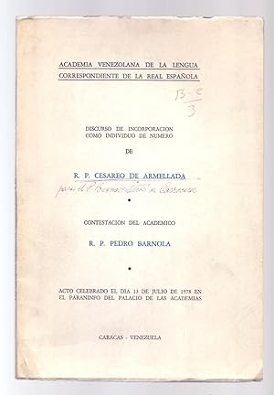 Imagen del vendedor de LA LENGUA INDIGENA VENEZOLANA Y EL CASTELLANO (SUS RELACIONES Y MUTUO ENRIQUECIMIENTO DURANTE 500 AOS) a la venta por Libreria 7 Soles