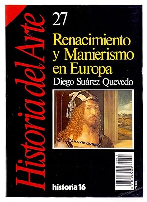 Imagen del vendedor de RENACIMIENTO Y MANIERISMO EN EUROPA a la venta por Libreria 7 Soles