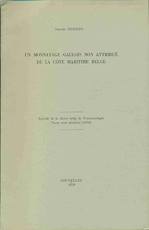 Immagine del venditore per Un monnayage gaulois non attribu de la cte maritime belge venduto da dansmongarage