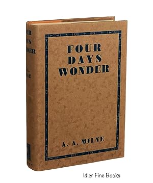 Seller image for Four Days Wonder for sale by Idler Fine Books