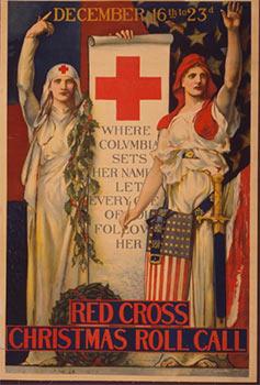 Red Cross Christmas roll call December 16th to 23rd [1918- World War I] First edition.