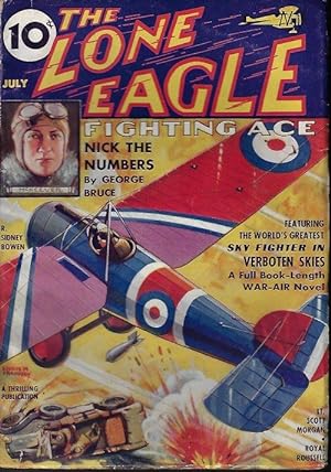 Seller image for THE LONE EAGLE Fighting Ace: July 1936 ("Verboten Skies") for sale by Books from the Crypt
