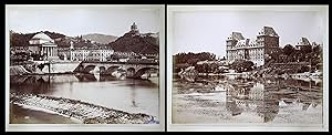Bild des Verkufers fr Torino - Ponte sul Po / Torino - Il Valentino / Italia / Italien / Turin zum Verkauf von Antiquariat Steffen Vlkel GmbH
