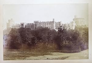 Bild des Verkufers fr Windsor Castle from Home Pank. / England / Great Britain / Grobritannien / Schloss zum Verkauf von Antiquariat Steffen Vlkel GmbH