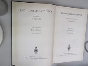 Bild des Verkufers fr Handbuch der Physik. Bd. 17: Dielektrika. zum Verkauf von Antiquariat Bookfarm