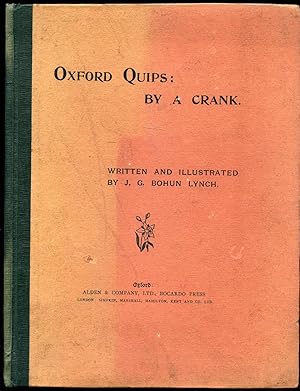 Bild des Verkufers fr Oxford Quips by a Crank zum Verkauf von Little Stour Books PBFA Member