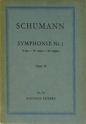 Symphonie Nr. 1 B dur (Opus 38),