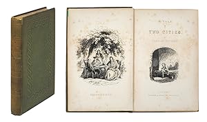 Seller image for A Tale of Two Cities.With Illustrations By H. K. Browne. for sale by John Windle Antiquarian Bookseller, ABAA