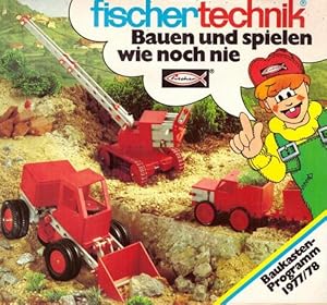 Fischer Technik. Bauen und spielen wie noch nie (Baukasten-Programm 1977/78. kl. Katalog)