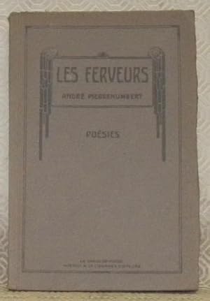 Seller image for Les ferveurs. Posies. for sale by Bouquinerie du Varis