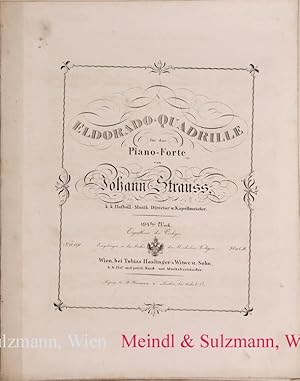 Eldorado-Quadrille für das Piano-Forte. 194tes Werk.