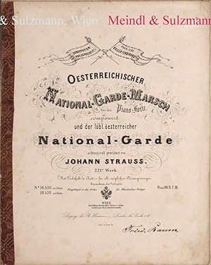 Oesterreichischer National-Garde-Marsch für das Piano-Forte, componirt und der löbl. österreicher...