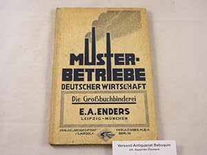 Großbuchbinderei E.A. Enders. Leipzig. München.