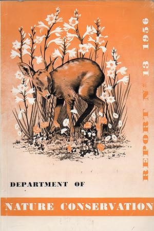 Image du vendeur pour Department of Nature Conservation.Report No.13-1956 mis en vente par Clivia Mueller