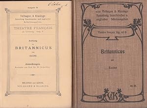 Britannicus - Tragédie en cinq actes (inklusive Anhang) Für den Schulgebrauch hrsg. v. Wilhelm Sc...
