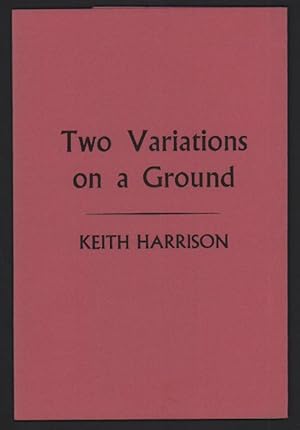 Seller image for Two Variations on a Ground for sale by Ken Sanders Rare Books, ABAA