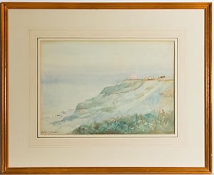 Bild des Verkufers fr Walter G. Schroder - Early 20th Century Watercolour, Alum Bay, Isle of Wight zum Verkauf von Sulis Fine Art