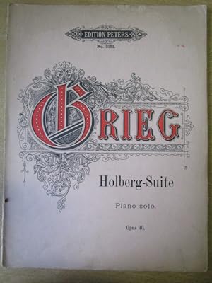Holberg Suite piano solo Opus 40