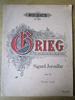 Sigurd Jorsalfal Opus 56