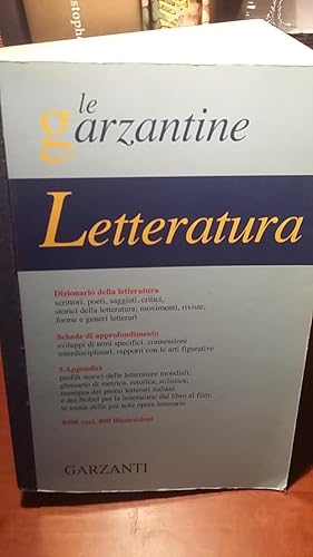 LETTERATURA.,