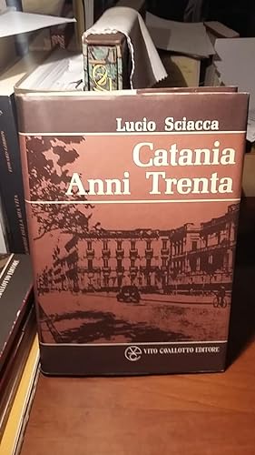 Immagine del venditore per CATANIA ANNI TRENTA, venduto da Libreria antiquaria Pagine Scolpite