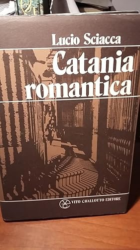 Immagine del venditore per CATANIA ROMANTICA., venduto da Libreria antiquaria Pagine Scolpite