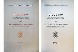 Imagen del vendedor de Materialismo y espiritualismo en la Economa. Discurso en la Apertura del Curso Acadmico 1968-1969. a la venta por Hesperia Libros