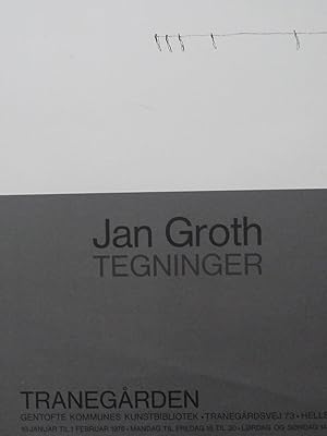 Image du vendeur pour Jan Groth : Tegninger. POSTER mis en vente par The land of Nod - art & books