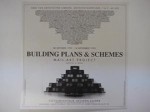 Guy Bleus : Building Plan & Schemes - Mail-art project (poster)