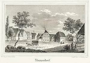 Bild des Verkufers fr Klappendorf (Lommatzsch). Dorfkern. Sachsens Kirchen-Galerie. Klappendorf zum Verkauf von GALERIE HIMMEL