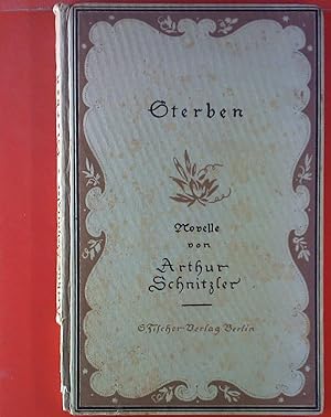 Seller image for Sterben. Novellen. for sale by biblion2
