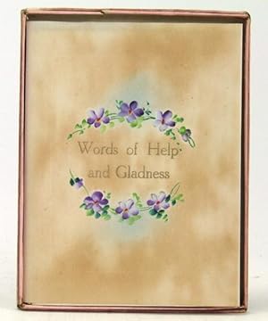 Immagine del venditore per Words of Help and Gladness. venduto da Saintfield Antiques & Fine Books