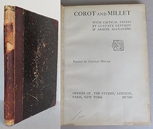 Seller image for Corot and Millet: With critical essays by Gustave Geffroy and Arsene Alexandre for sale by Antikvariat Valentinska