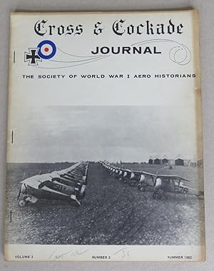 Seller image for Cross & Cockade. Journal of The Society of World War I Aero Historians, Volume 3, Number 2, Summer 1962 for sale by Antikvariat Valentinska